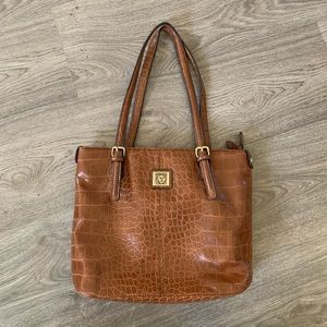 Anne Klein Bags | Anne Klein Moc Croc